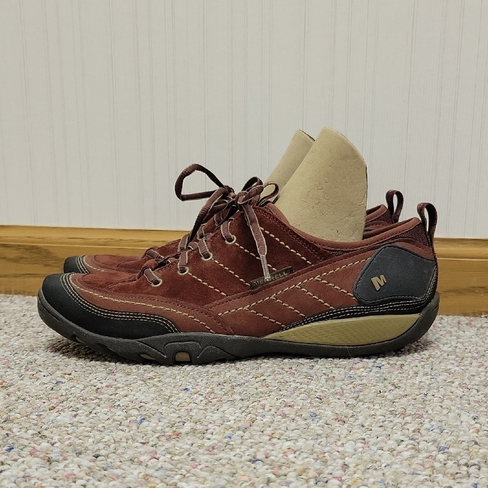 Merrell Women's Mimosa Mahogany Hiking Shoes, Sz 10 gorpcore outdoor
